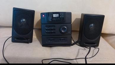 Orologio LCD, Sveglia e Radio Automatica 