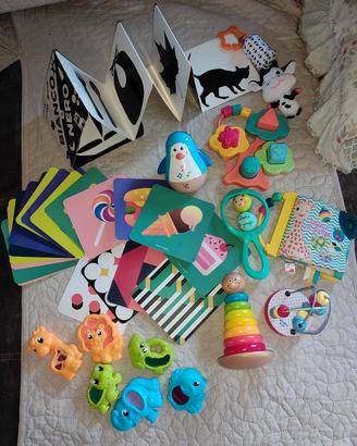 Set giocattoli educativi per neonati 