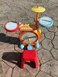 Batteria elettronica Bontempi per bambini