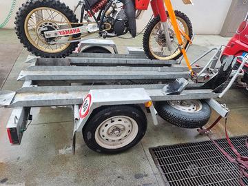 Carrello portamoto Pedretti con revisione