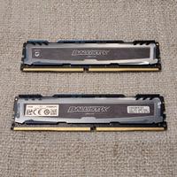 RAM ddr4 Crucial ballistix 16gb 2666Mhz