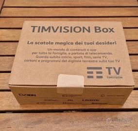 Timvision BOX nuovo, sigillato 