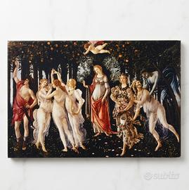 Quadro intelaiato la primavera botticelli