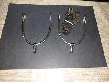 SPERONI EQUITAZIONE UOMO cm 20 con cinturini 