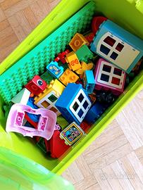lotto Lego Duplo con scatola