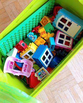 lotto Lego Duplo con scatola