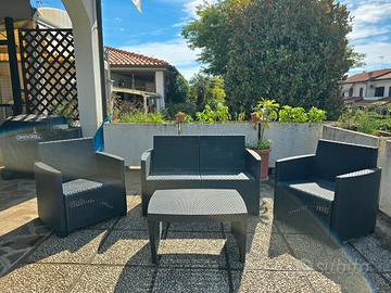 set da Giardino / Salotto da esterno (4 pezzi)
