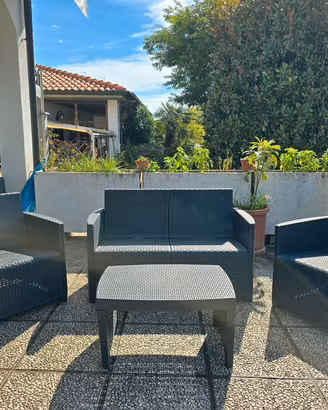 set da Giardino / Salotto da esterno (4 pezzi)
