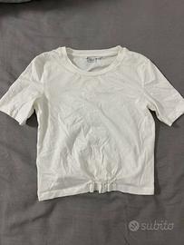 Top bianco da donna