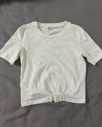 Top bianco da donna