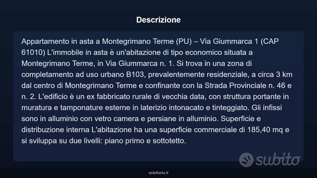 Appartamento – Monte Grimano Terme, Conca - Vista 5
