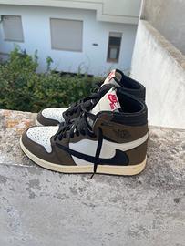 JORDAN 1 TRAVIS SCOTT TAGLIA 41 NUOVE