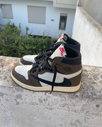 JORDAN 1 TRAVIS SCOTT TAGLIA 41 NUOVE