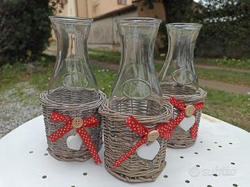 vasetti e bottigliette