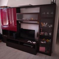 parete attrezzata come nuova