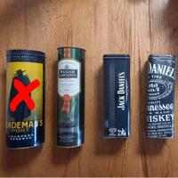 12 Scatole di Latta per liquori