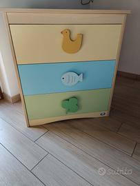 Cassettiera Fasciatoio 