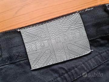 Jeans Richmond uomo taglia 32 nero 