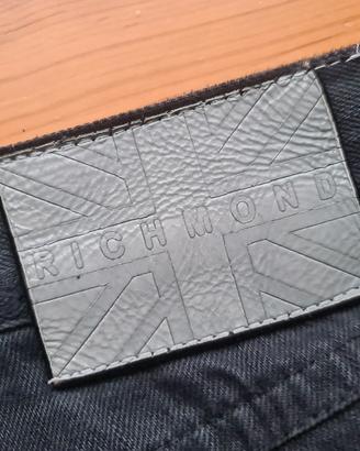 Jeans Richmond uomo taglia 32 nero 