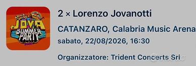 Biglietto concerto