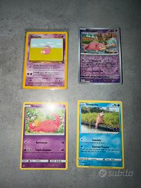 Lotto carte Pokémon Slowpoke