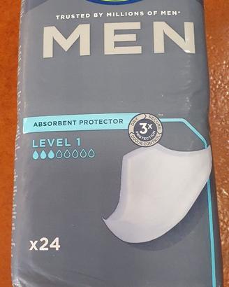 assorbenti conformati per uomo Tena Men 24 pezzi