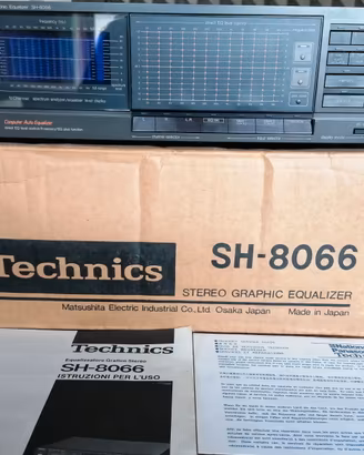 Technics SH-8066 + RP-3800E equalizz. + microfono