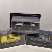 Lotto 3 Modellini American Muscle 1:43