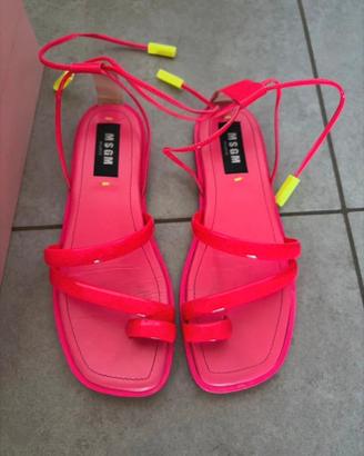 Sandalo fluo MSGM