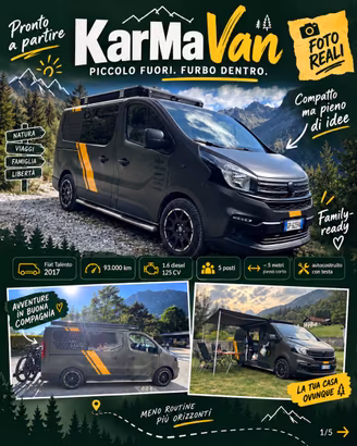 Fiat Talento Camperizzato 93.000 km