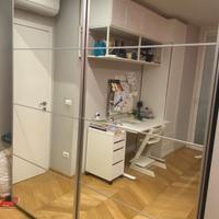 Armadio con ante di vetro scorrevoli Pax Ikea