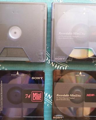 4 MiniDisc 