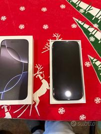 IPHONE 16 PRO 128 GB NERO