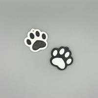 Portachiavi impronta zampa cane e gatto