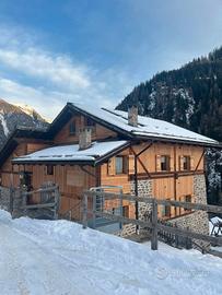 Appartamenti in chalet con sauna, 600 mt skiarea