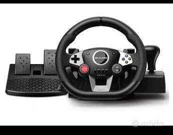 volante gaming a 270' con pedali