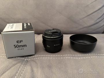 Canon EF 50mm f/1.8 II - pari al nuovo + scatola