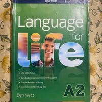 Libro “Language for lufe A2” libro di inglese