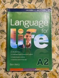 Libro “Language for lufe A2” libro di inglese