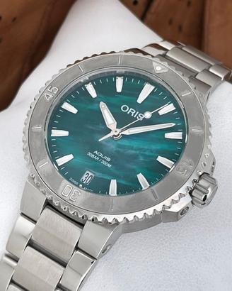 ORIS AQUIS DATE x BRACENET – NUOVO – FULL SET
