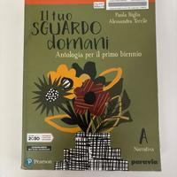 Libro scolastico antologia come nuovo italiano