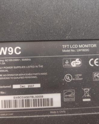 Monitor 19"