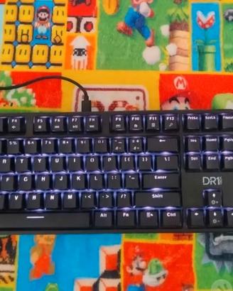 Tastiera meccanica DR1TECH Raven+ e Mouse Omen