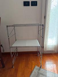 Alzata acciaio da banco