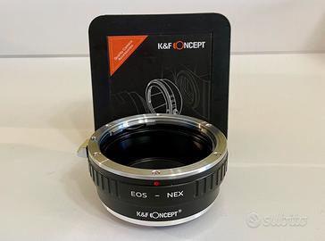Adattatore K&F Concept EOS-NEX