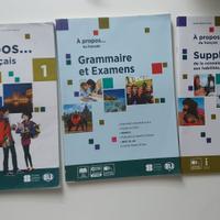 Libri scuola Media francese 