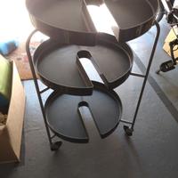 carrello ikea cicina ruote girevoli tondo rotondo