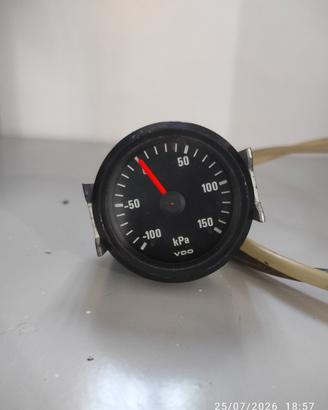 Manometro pressione Turbo VDO d'epoca - kPa