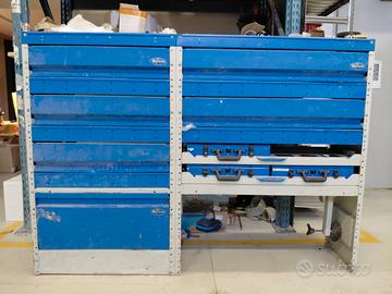 Modulo cassettiera Syncro System per furgone