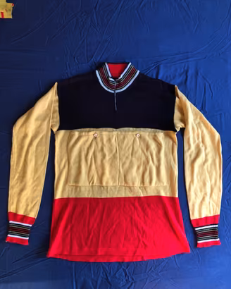 Maglia da ciclista maniche lunghe - vintage